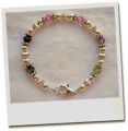 Silver Standard Birthstone Bracelet - Bali