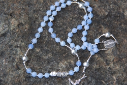 Blue Lace Agate Rosary