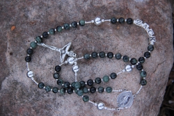 Green Jasper Rosary