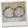 Sterling Silver Names and Birthstones Bracelet