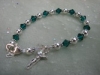 Crystal Elegance Rosary Bracelet